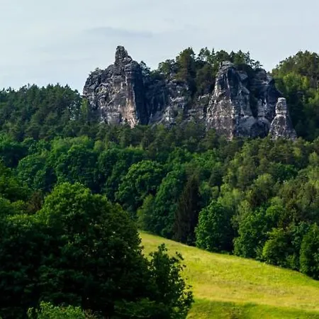 아파트 Oben Im Sandsteinidyll *