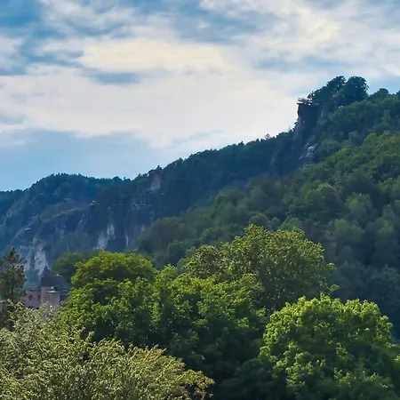 Oben Im Sandsteinidyll 아파트 쿠로르트라텐