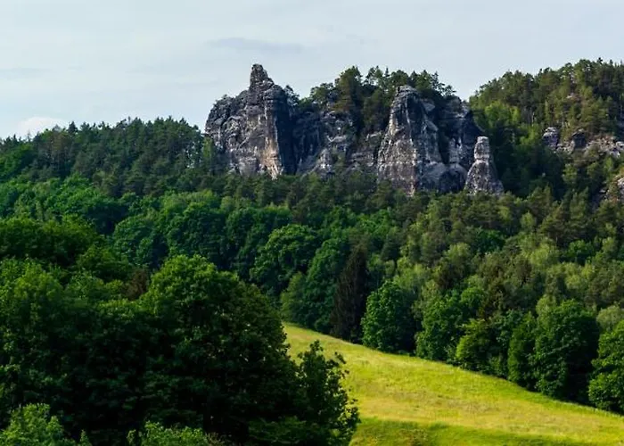 شقة Oben Im Sandsteinidyll *
