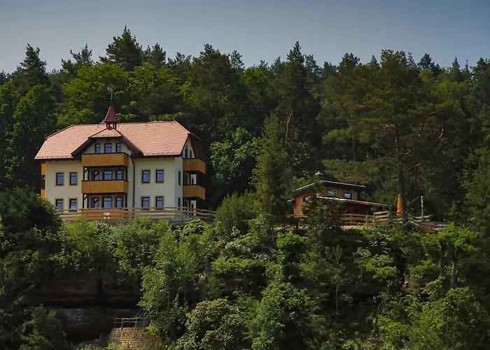 شقة Oben Im Sandsteinidyll *