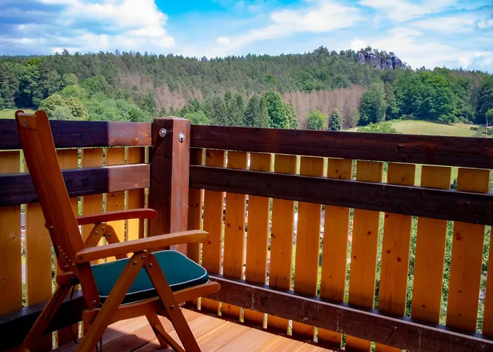 Oben Im Sandsteinidyll شقة راثين